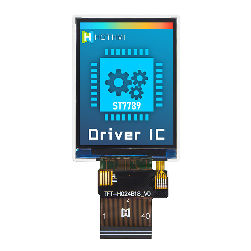 2.4 Inch IPS 240x320 TFT Display Panel ST7789V Sunlight Readable For Industrial Control