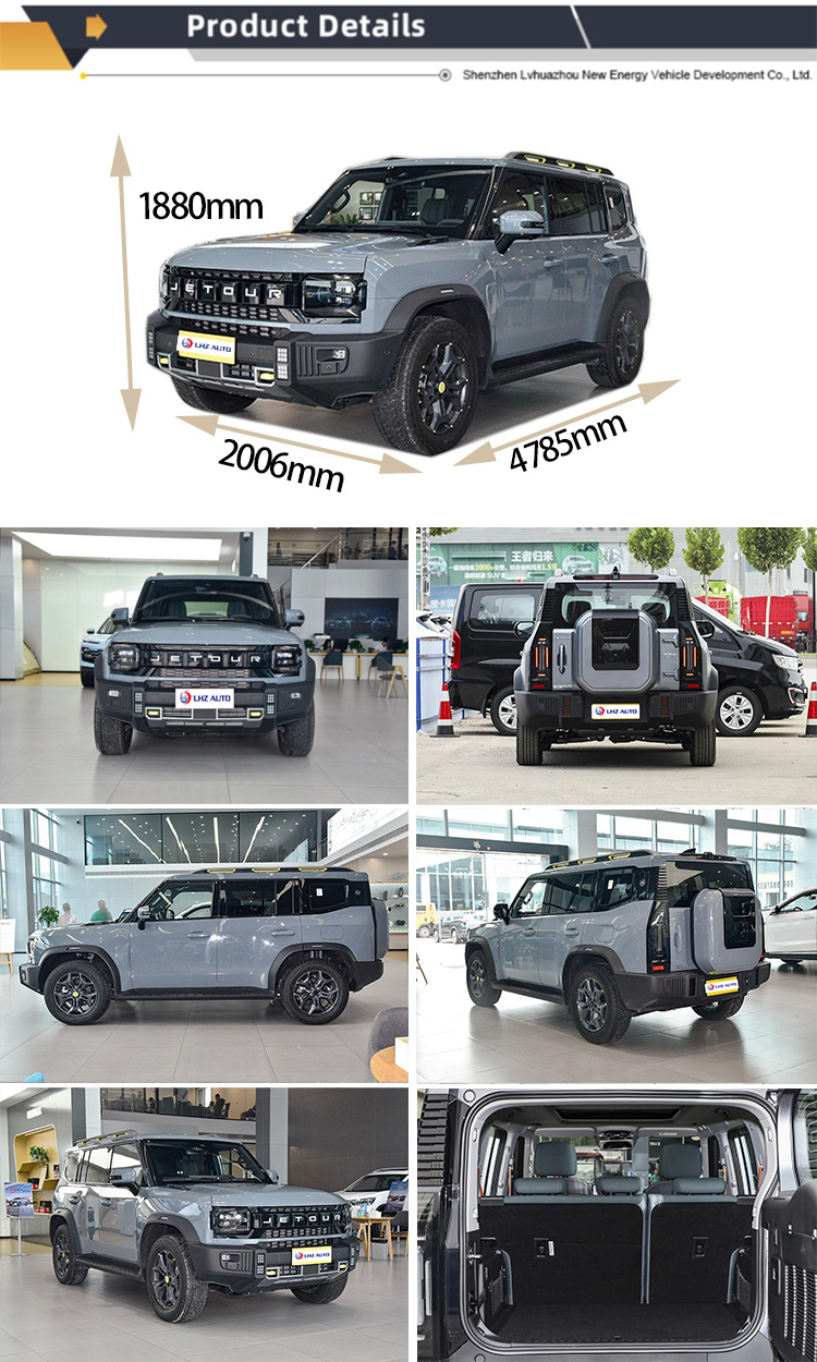 2024 Chery T2 AWD R19 Five Seater Off-Road Compact Vehicle with Left Steering and AWD