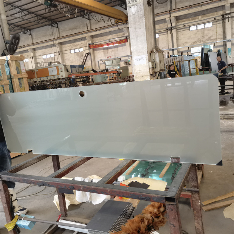 Fingerprintless Frost Toughened Shower Tempered Glass 8mm 10mm 12mm Thkness