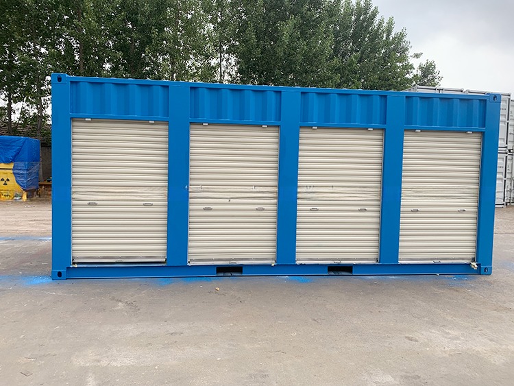 20 Feet Length Roller Shutter Door Self Storage Shipping Container 20ft