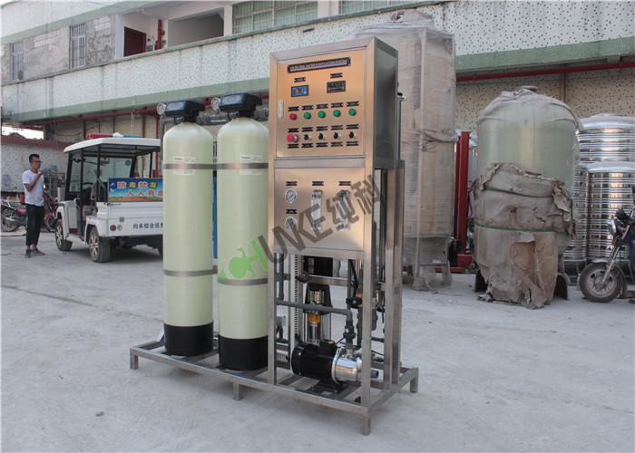 500L Per Hour Reverse Osmosis RO Water Treatment System For Drinking