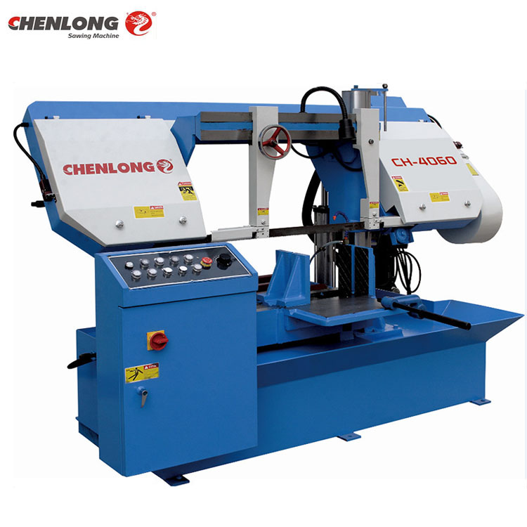 CHENLONG CH-4060 Double Column Semi Machinery Automatic Band Saw
