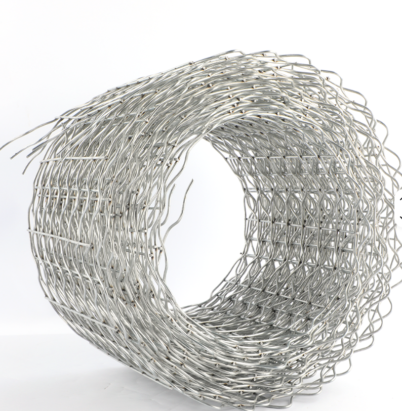  Point Welded Concrete Weight Coating Mesh 2.8 MM Roll Weight 41kg 82kg Manufactures