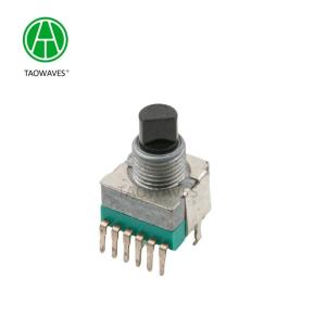 Robust Rotary Encoder with Reset and Durable Knob for Accurate Control in Audio
