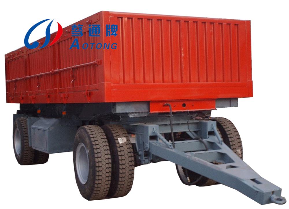 28 Ton Two Speed Landing Gear Draw Bar Dolly Dump Semi Trailer 6000*2500* 1500 1500 mm