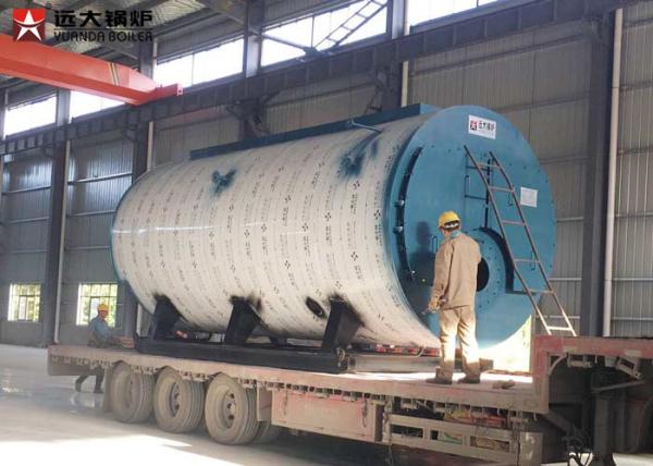 200 Hp Gas Fired Boiler , Horizontal Fire Tube Boiler For Pharmaceutical