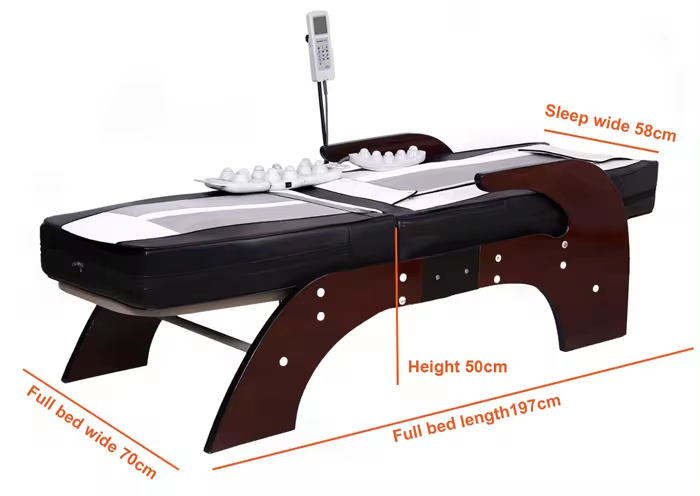 Nugabest Tourmanium Massage Beds N5 Back Pain Thermal Therapy Migun Automatic Electric Thermal Jade Massage Bed
