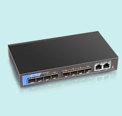 Customized Fiber Optic Media Converter LC SC Fast Gigabit 1000M Data Rate
