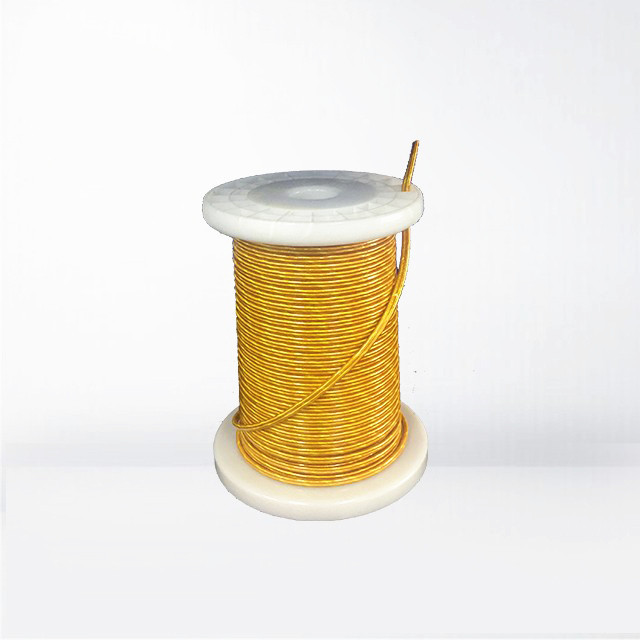 Diameter 0.04 - 0.30mm Silk Covered Double Layer Copper Litz Wire Enameled Magnet Copper Wire