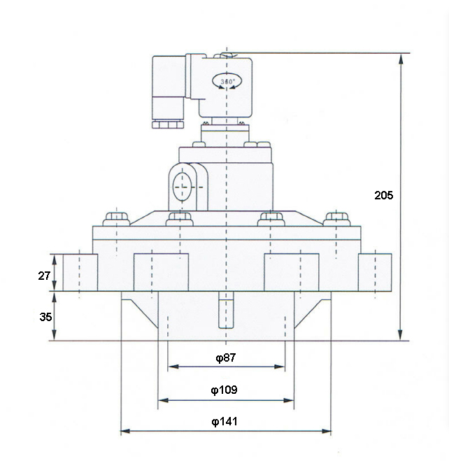 76Y GOYEN CA76MM Submerged Electromagnetic Pneumatic Pulse Valve