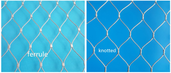316l 7x7 Stainless Steel Wire Rope Mesh 1.6mm For Architecture Handrail Infill