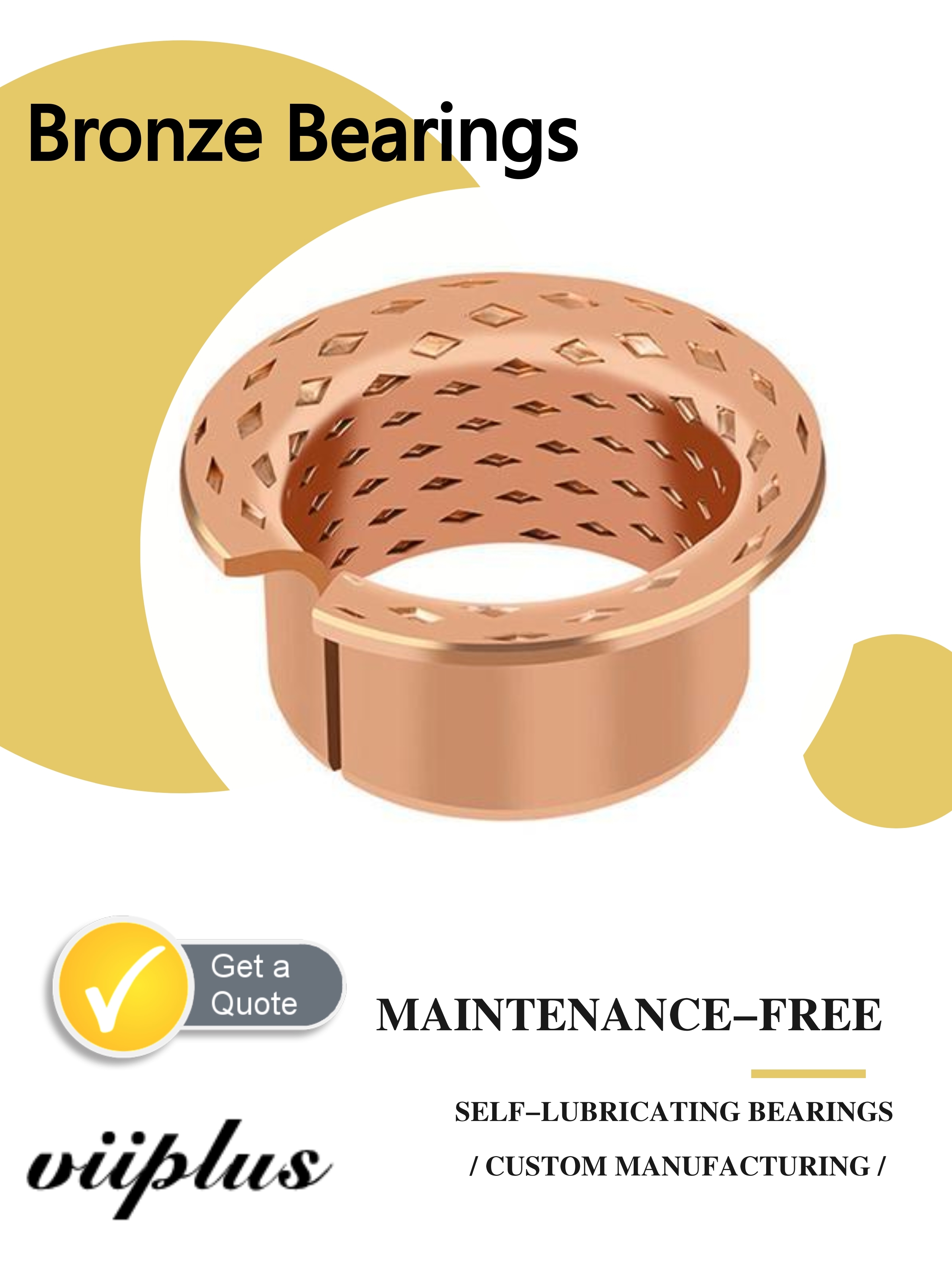wrapped bronze bushings