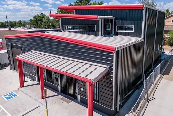Multi Storey Prefabricated Commercial Steel Building Construction Metal