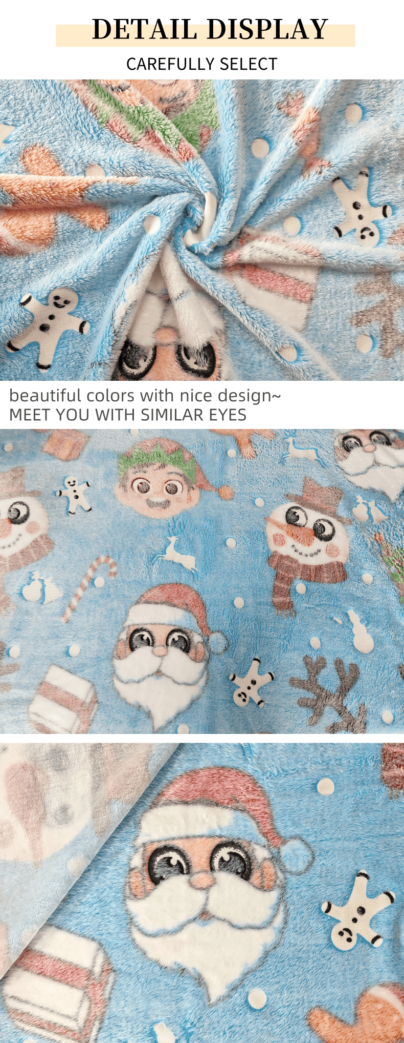 100% Polyester Flannel Fleece Fabric