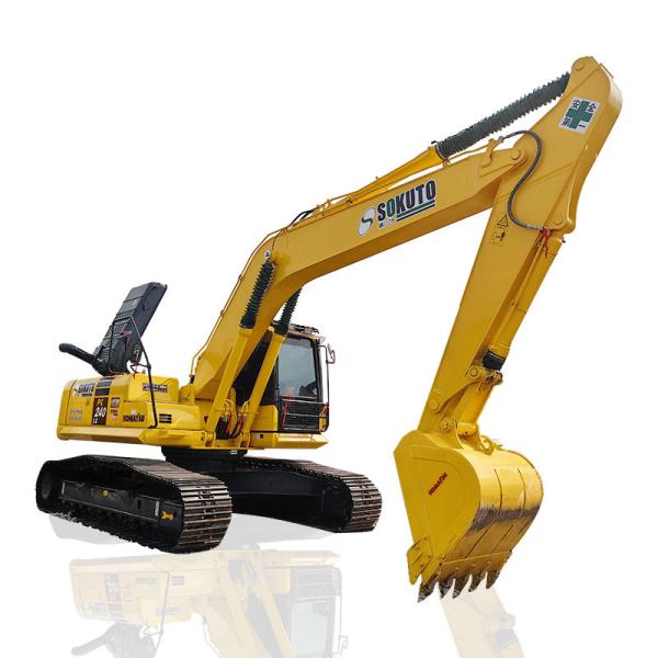 Used Middle Size Komatsu PC240 Excavator 1.2m³ Bucket Capacity 400L Large Fuel