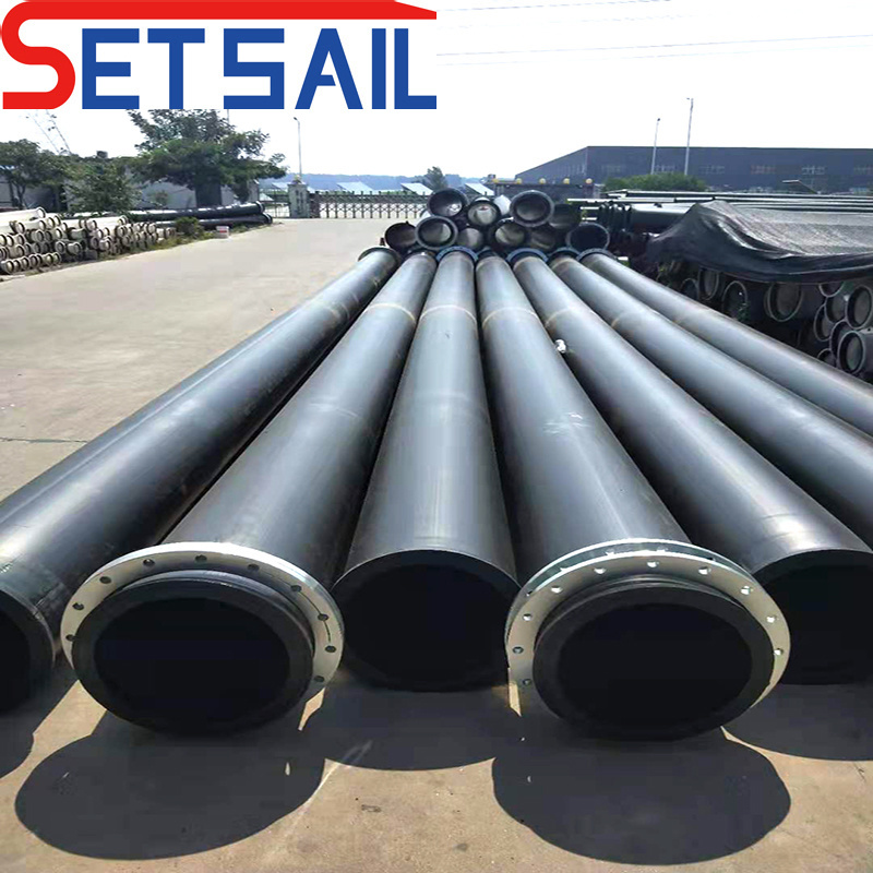 Plastic Water Sand Pipe HDPE Pipe for Water Supply for Agricultural Irrigation with ISO CE Wras Certification