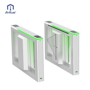 Automatic Flap Barrier Turnstile with 0.8s Arm Open/Close Time 40~60 ppl/min
