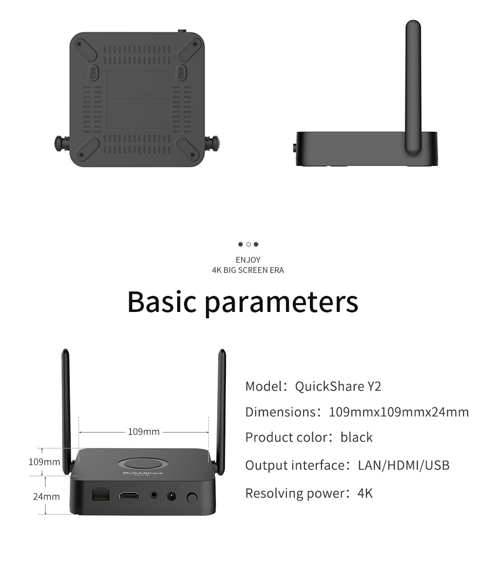 UHD Meeting Room Wireless Presentation System , WiDi 1080p Wireless Transmitter