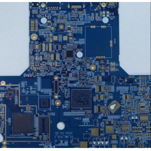 Lightweight Blue Double Sided PCB Board HASL Surface Finish Customized Service