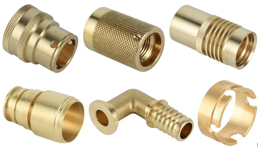 Custom Brass CNC Turned Parts Components Harden CNC Machining Parts