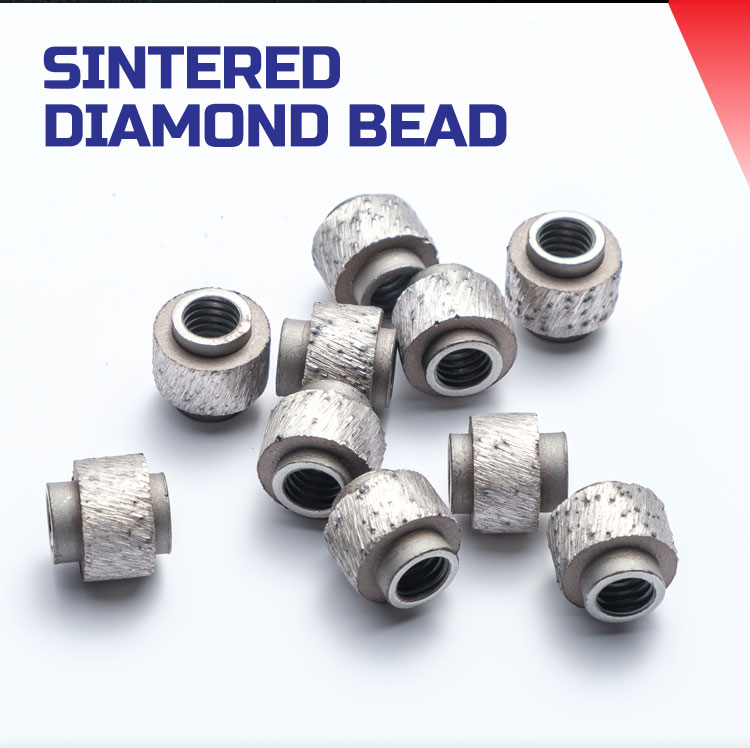 Multi Sire Saw Wire Rope Saw Spare Parts Puylle Diamond Wire Saw Beads For Stone Cutting