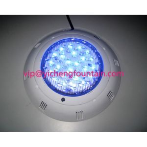 China Plastic Underwater Swimming Pool Lights LED Type / Halogen Type For Concrete Pools on sale