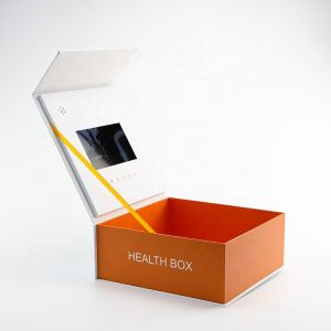 Custom design LCD Video message gift box 10 inch LCD video screen in Box