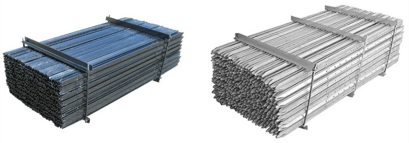 1.32kg/M Y Post Metal Star Pickets 2400mm Hot Dipped Galvanized
