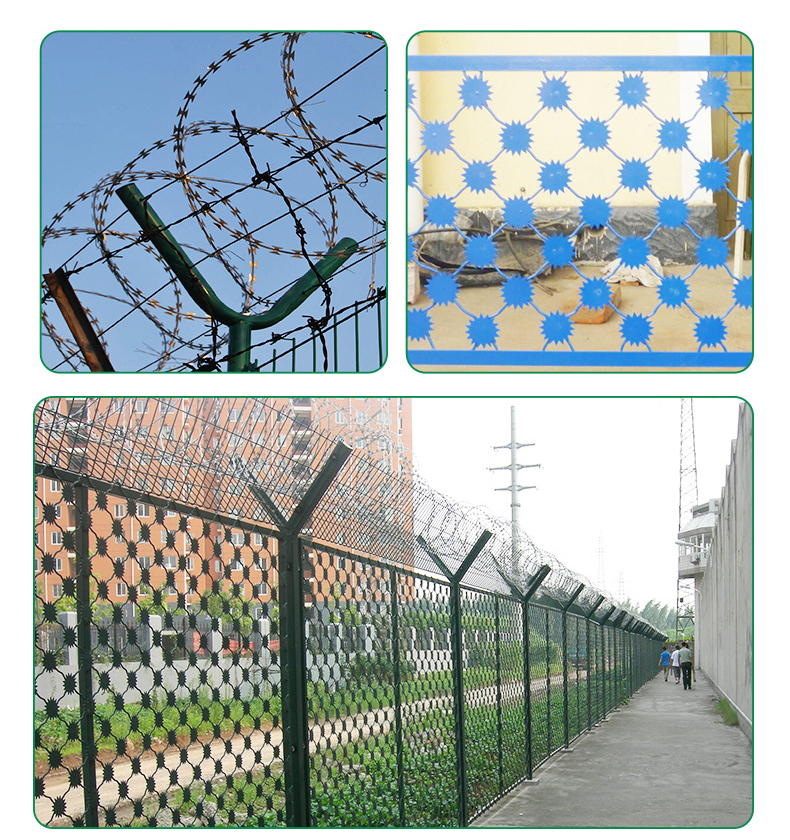 Customized Outdoor Barbed Wire Fence Roll with Galvanized/PVC Coated Wire and Handle