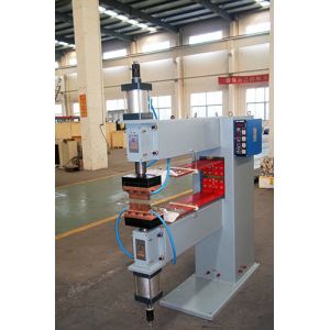 Double Cylinders Rowing Projection Spot Welding Machine Automatic Wire Mesh