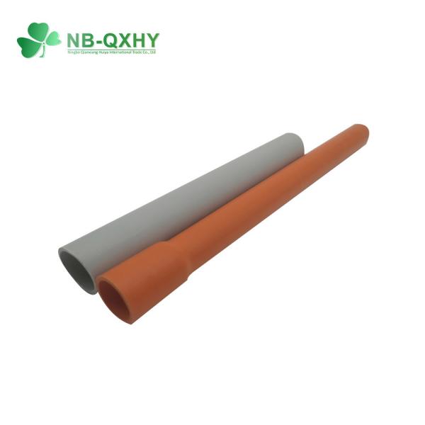 Custom Sch80 Sch40 Pipe Plastic Conduit Bend Adapters for 20mm 25mm Electrical