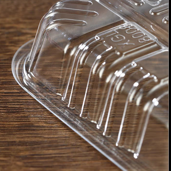 Supermarket PET Blister Frozen Food Tray Food Grade Disposable Meat Tray