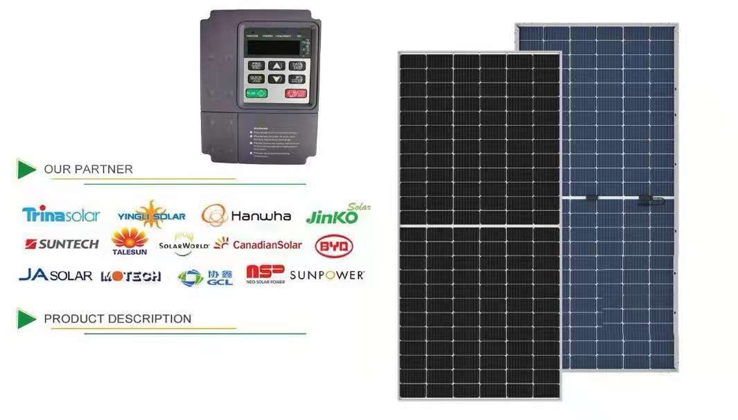 5KW 7HP Solar Garden Pump Watering System Solar Deep Well Pump Kit