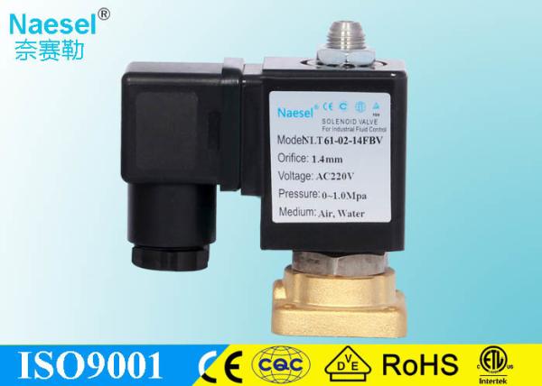 Air Compressor Normally Closed Solenoid Valve , High Pressure On Off Solenoid