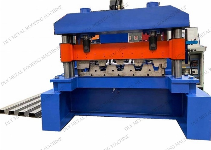 13000kg Floor Deck Roll Forming Machine PLC Steel Deck Forming Machine