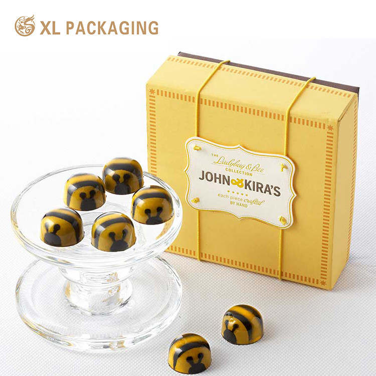Custom Luxury Chocolate Sweet Candy Lid And Bottom Gift Cardboard Printing Chocolate Packaging Boxes