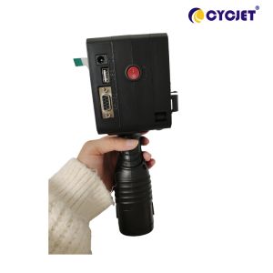 30W Thermal Handheld Inkjet Printer Tij Coding Machine Wooden Material 3mm