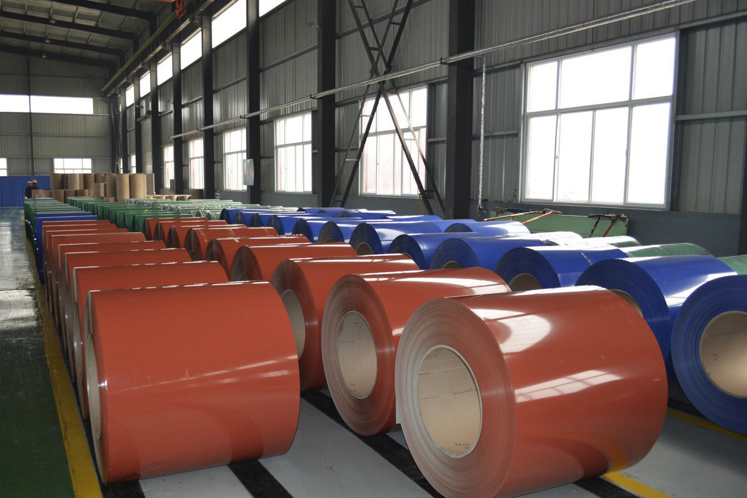 HDP DX51D PPGI Coil Aesthetic Appeal Construction Prepainted Galvanized