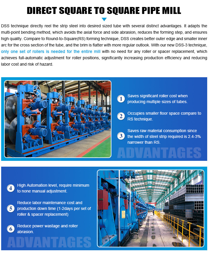 X65 140mm-325mm Welded Pipe Making Machine Industrial