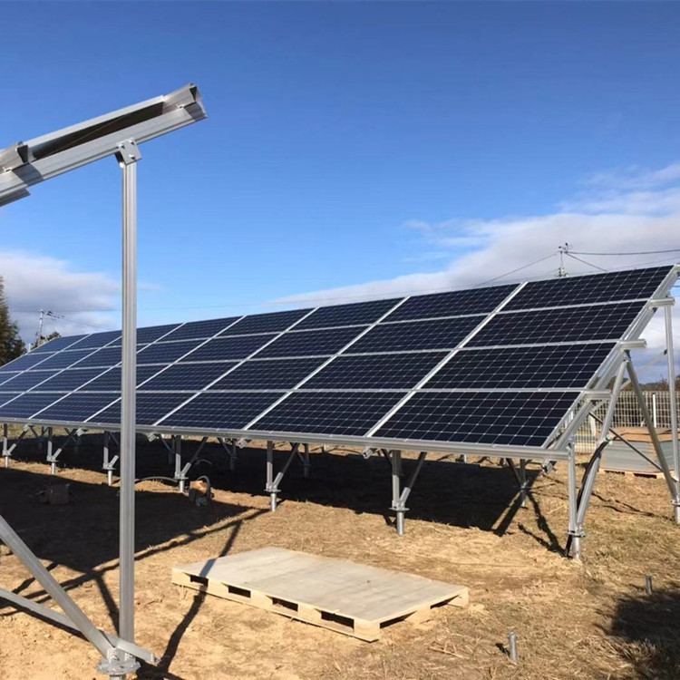 ISO Lightweight Galvanized Steel Ground mounted PV Systems solar bracket solar structure