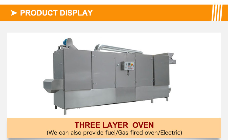 Double Screw Extruder Soya Chunks Protein Bar Sticks Production Line with 35kw Power