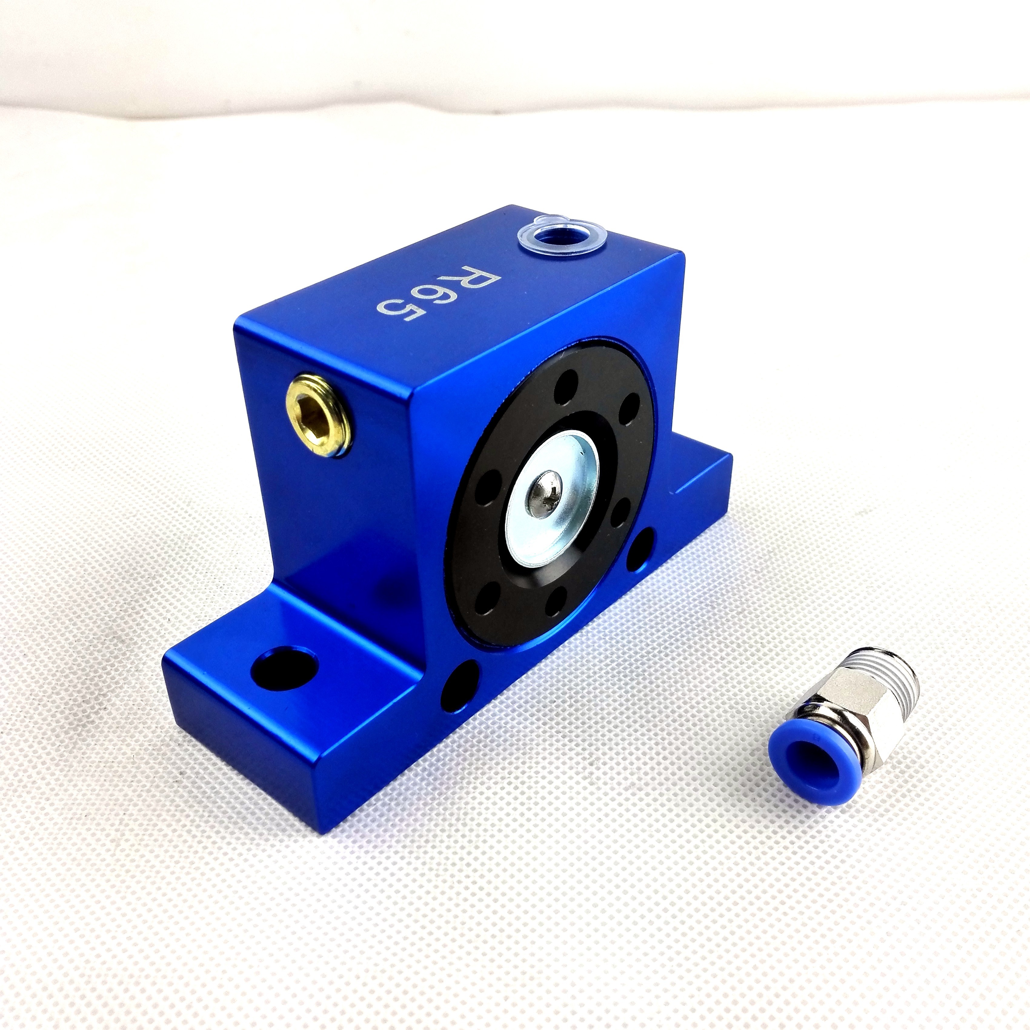 R65 Pneumatic Roller Vibrator 10000 To 36000 RPM Frequency 1070-12500 N Centrifugal Force