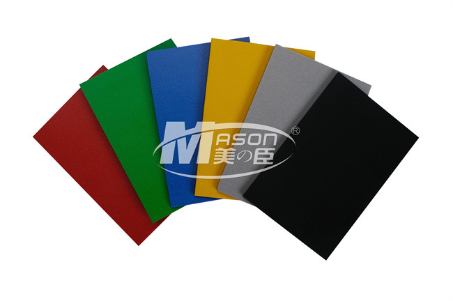 Hard Surface PVC Decorative Panel Custom Size PVC Foam Board 0.68g/cm3