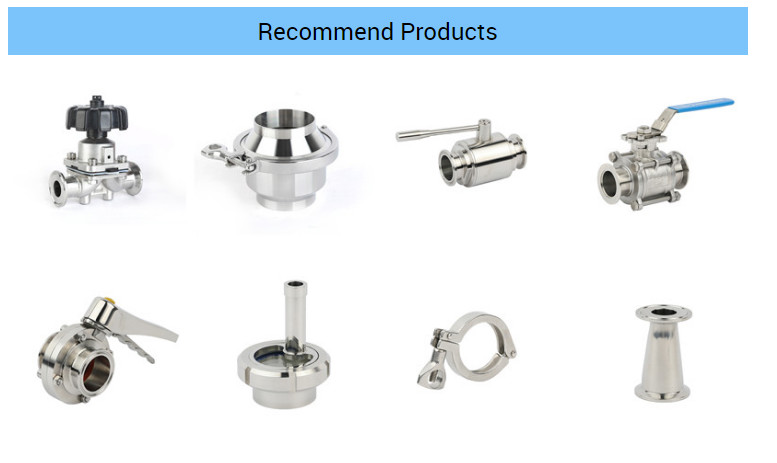 Non Return 304 Stainless Steel Pipe Fittings Tri Clamp Check Valve General