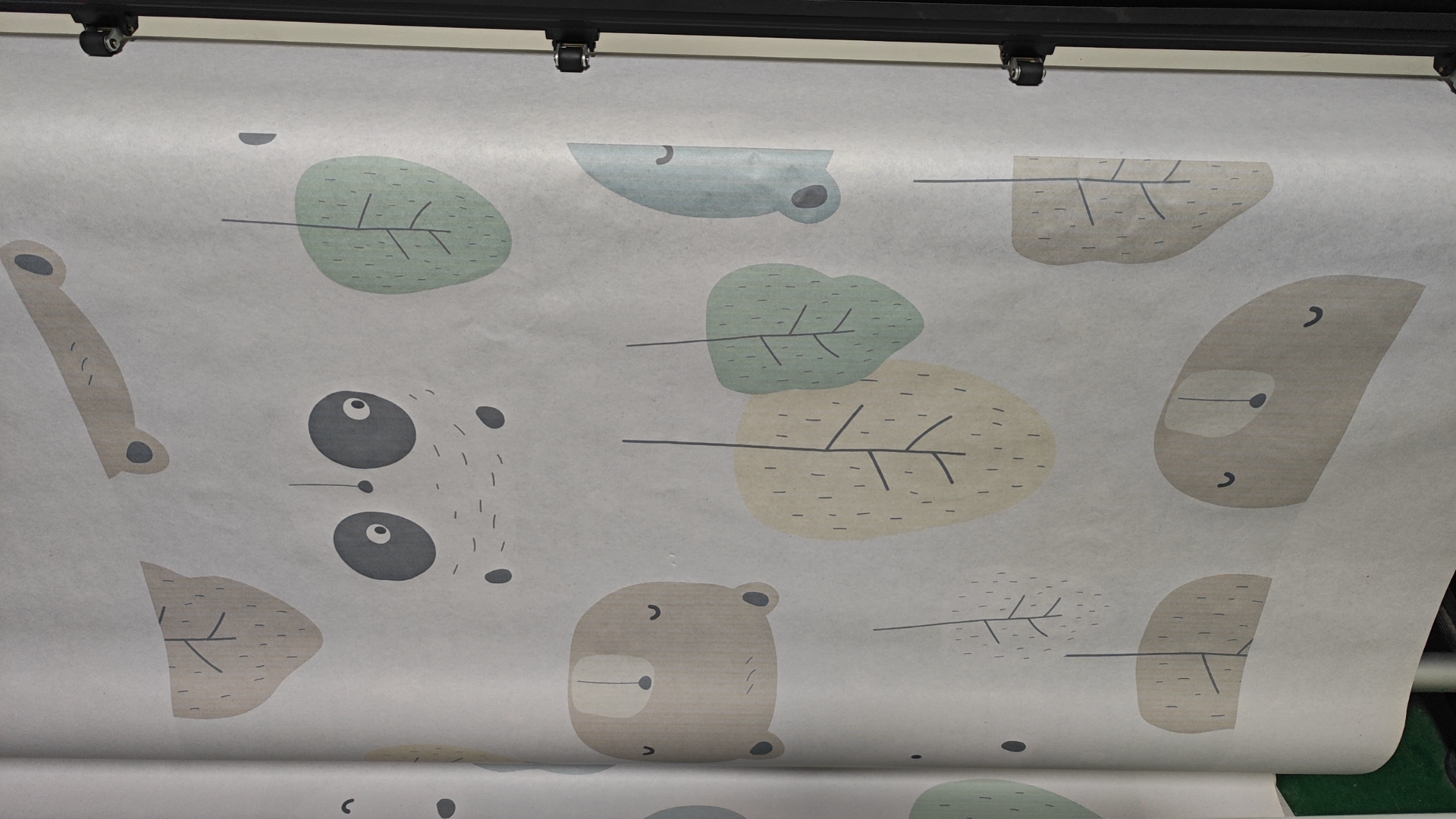 6 Color Refillable Continuous Inkjet Printer Plotter For Garment Pattern Printing