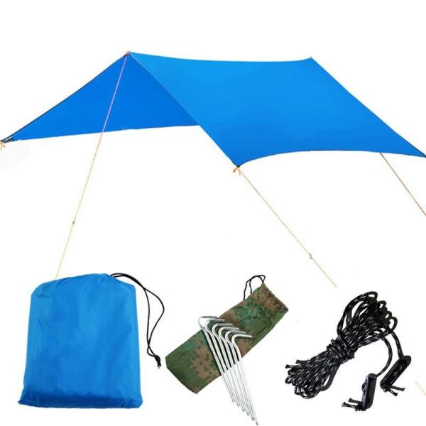 Outdoor Camping Beach Sunshade Sky Tent, Beach Canopy Tent Sun Shade, Gradient