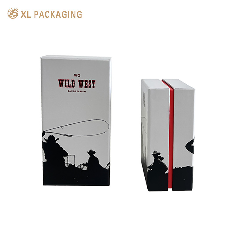 Lid And Base Box Soft Touch Paperboard Gift Box Matte Luxury Packaging Boxes For Perfume