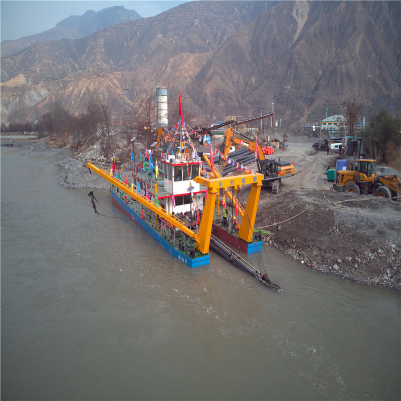 Diesel Engine Sand Pump 28 Inch Cutter Suction Dredger