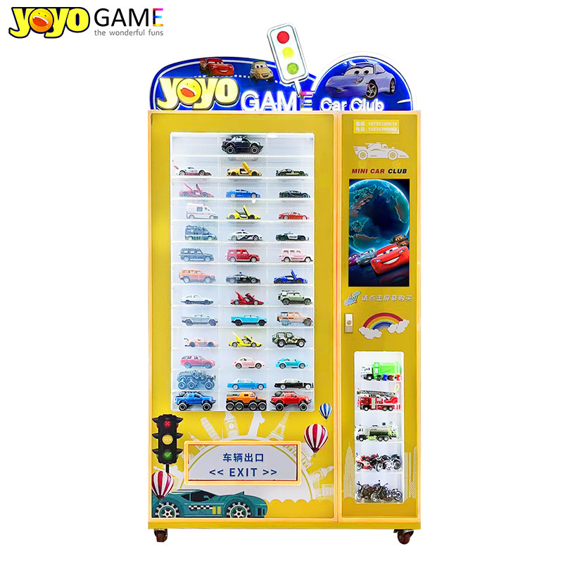 Mini Car Mode Automatic Vending Machine For Small Businesses Custom Vending Machine With Card Reader
