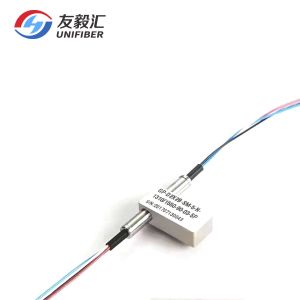 1550nm Mechanical Fiber Optic Switch Non Latching Dual D2x2B OADM